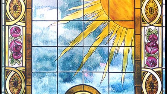 Fenster Sonne | Entwurf um 1900