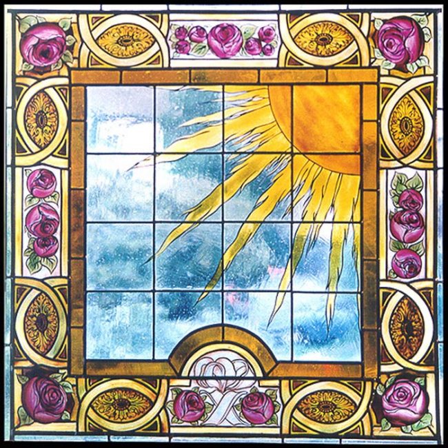 Fenster Sonne | Entwurf um 1900